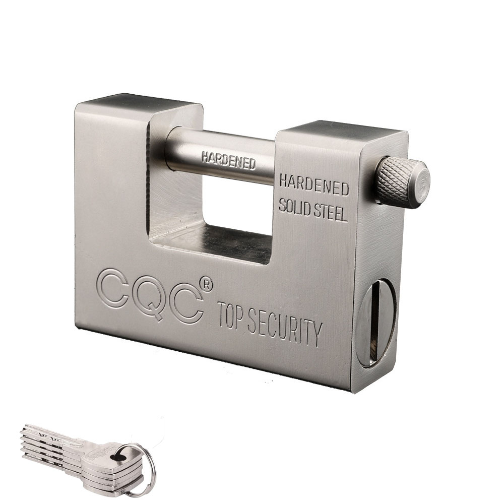 Letter Opener Brass - 74/94mm Padlock with Key Heavy Duty