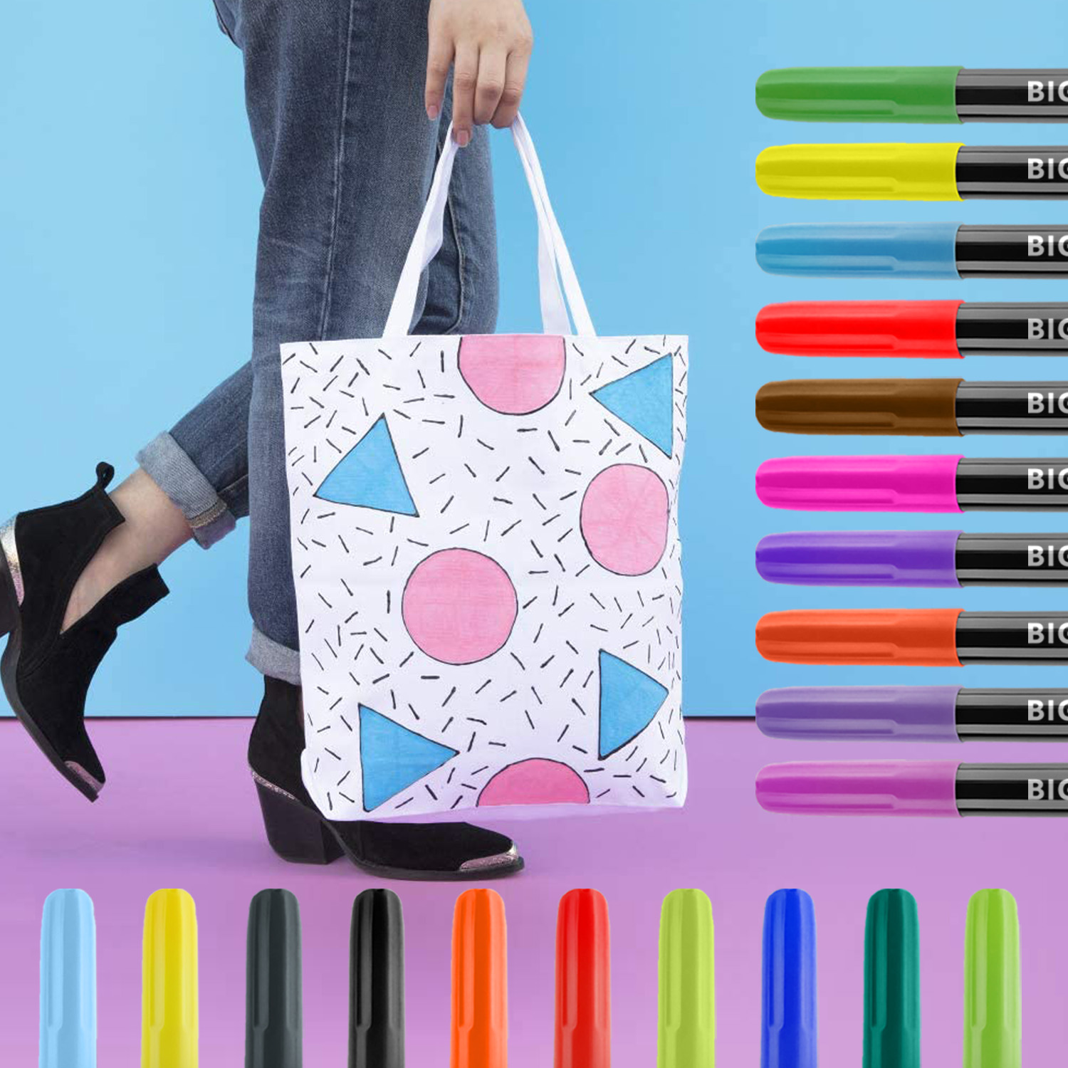Copic Marker Sketch - 10/20/24 Multi-Color Fabric Markers, Painting and