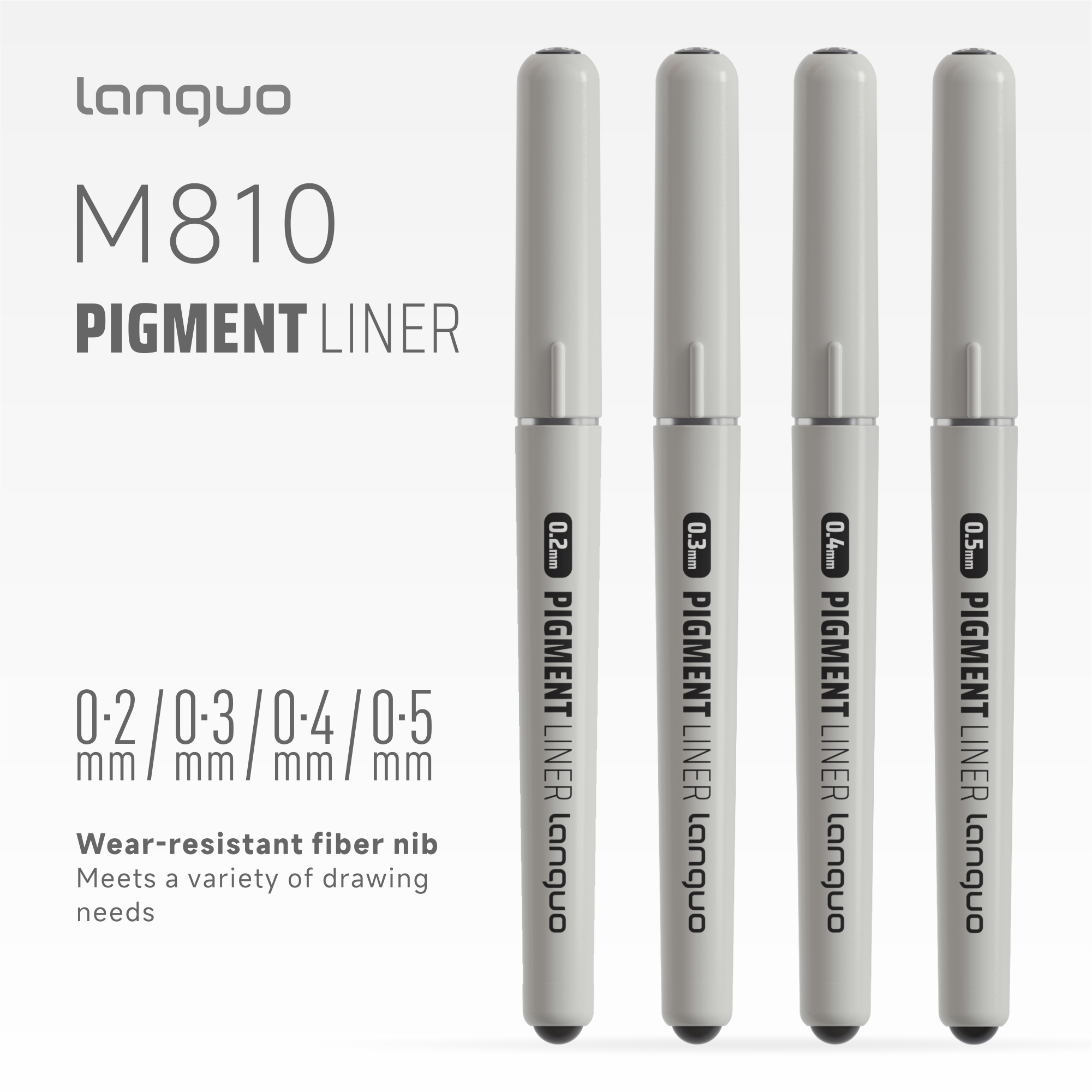 LANGUO 0.2/0.3/0.4/0.5 mm Micr - огляд і ціна Copic Marker Sketch