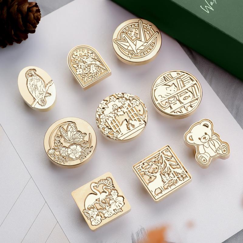 Animal Botanical Wax Seal Stam - огляд і ціна Wax Seal Stamp Set