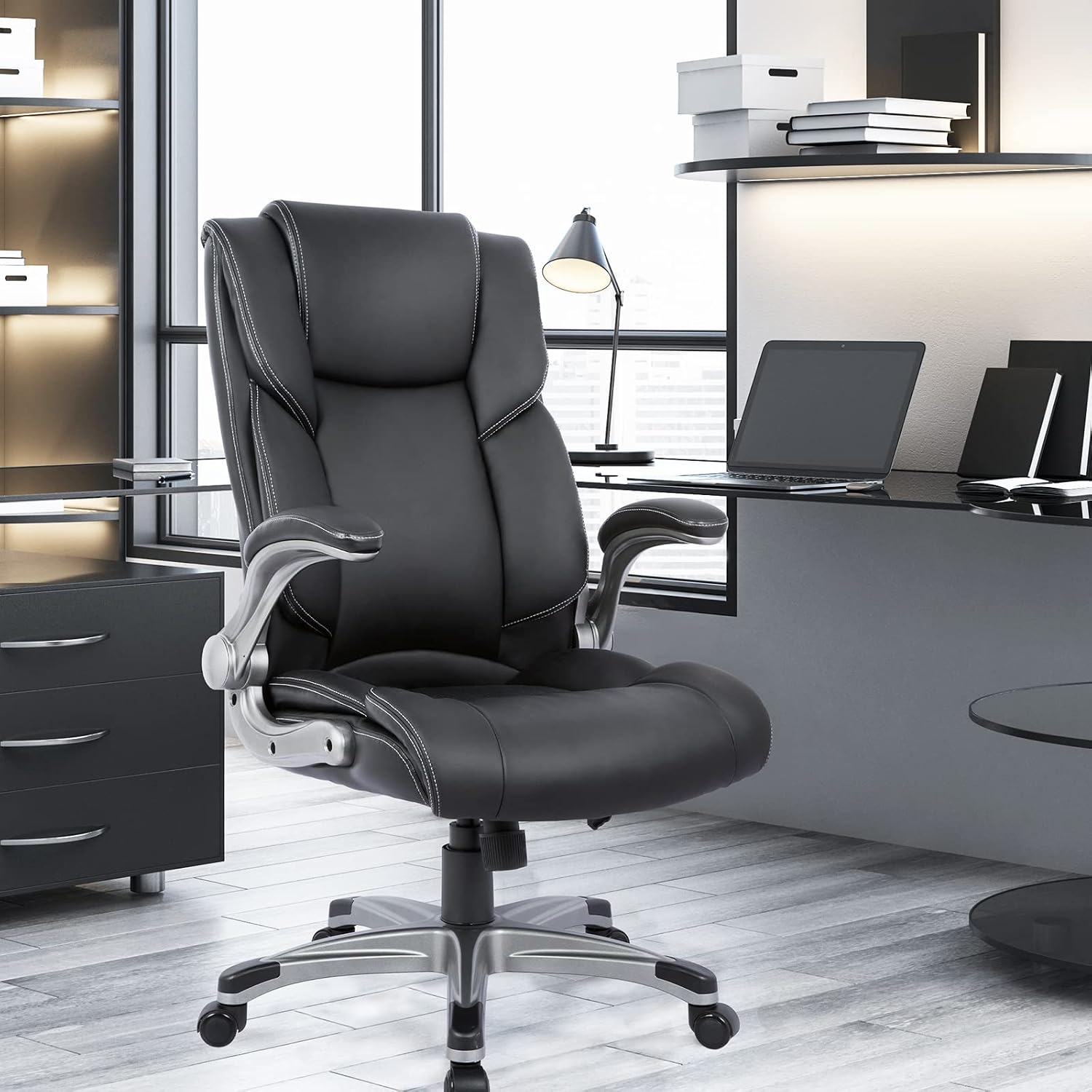 COLAMY High Back Executive Off - огляд і ціна Leather Desk Pad