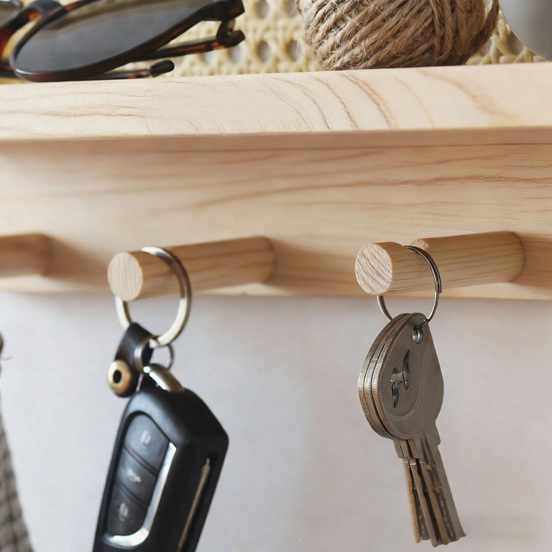 AT05-Woven Key Hook And Magazi - огляд і ціна Magazine Holder Rack