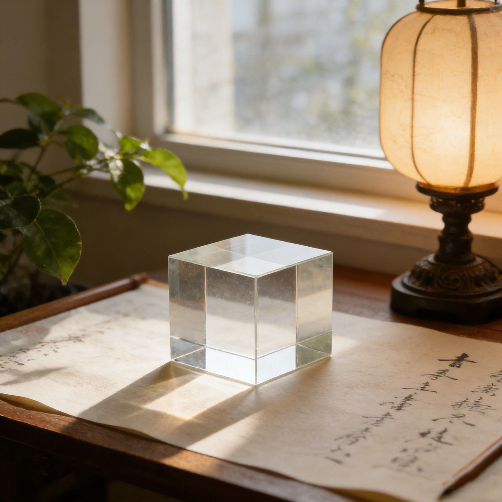Smooth Finish Square Crystal P - огляд і ціна Paper Weight Crystal