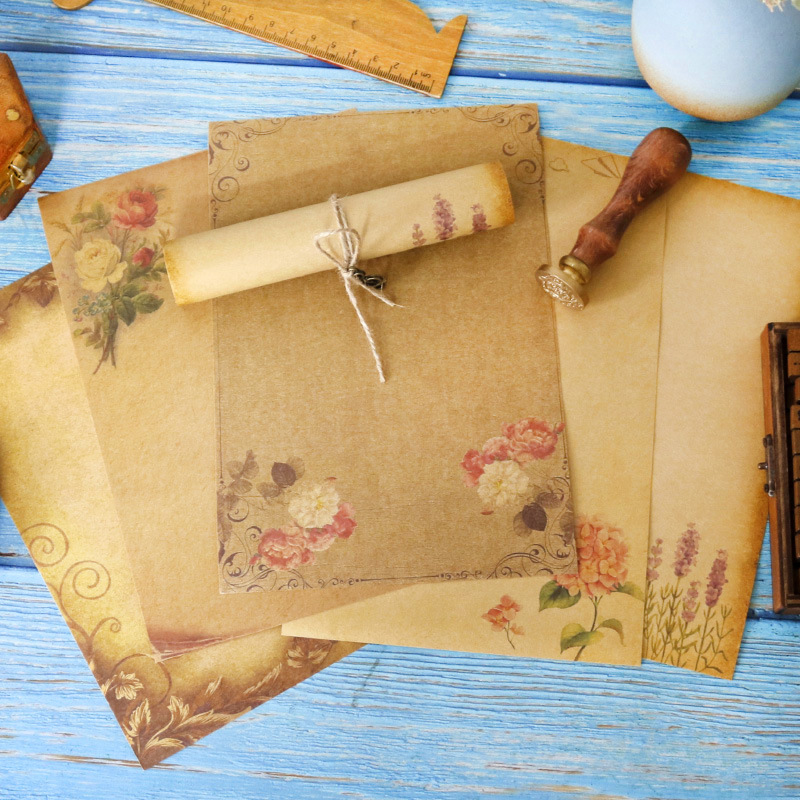 16pcs Vintage Writing Paper Ol - огляд і ціна Ink Blotter Paper