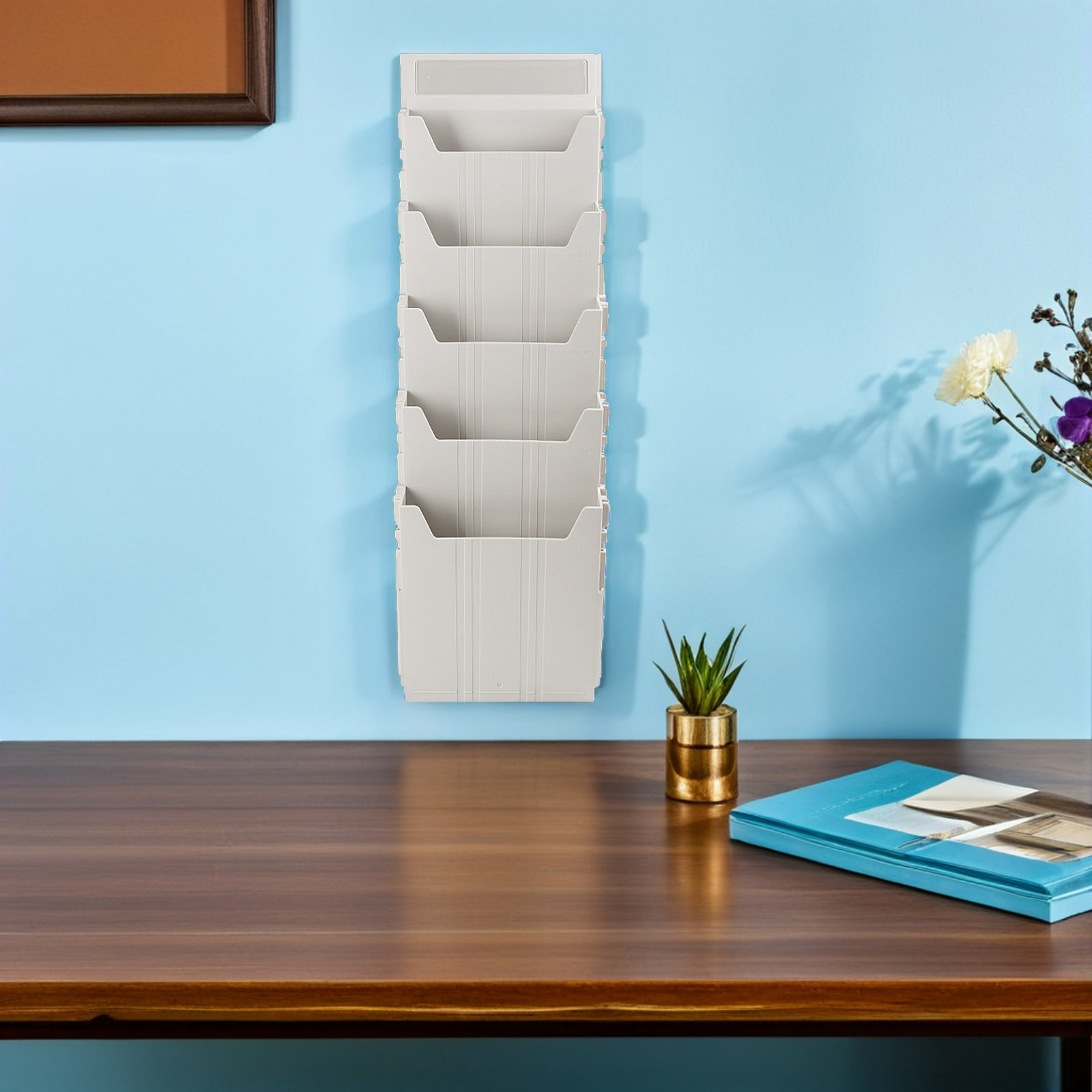 Wall Mounted Magazine Holder E - огляд і ціна Magazine Holder Rack