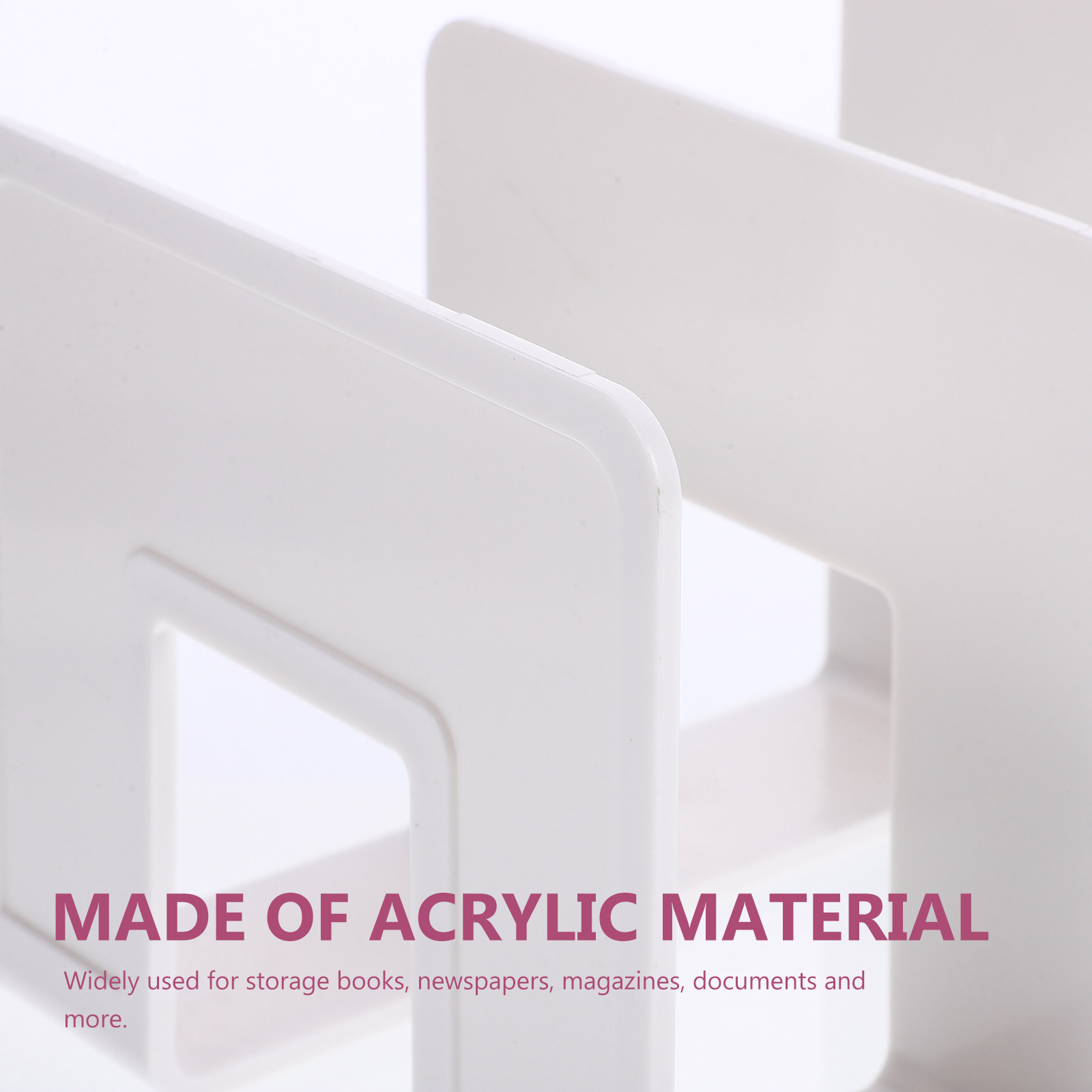 Clear Acrylic Desktop Storage  - огляд і ціна Magazine Holder Rack