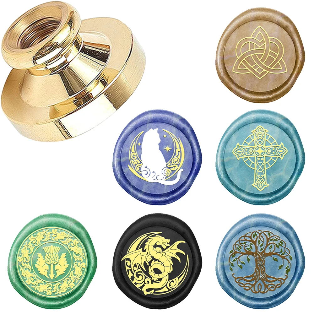 Creative Moon Rabbit Cross Dra - огляд і ціна Wax Seal Stamp Set