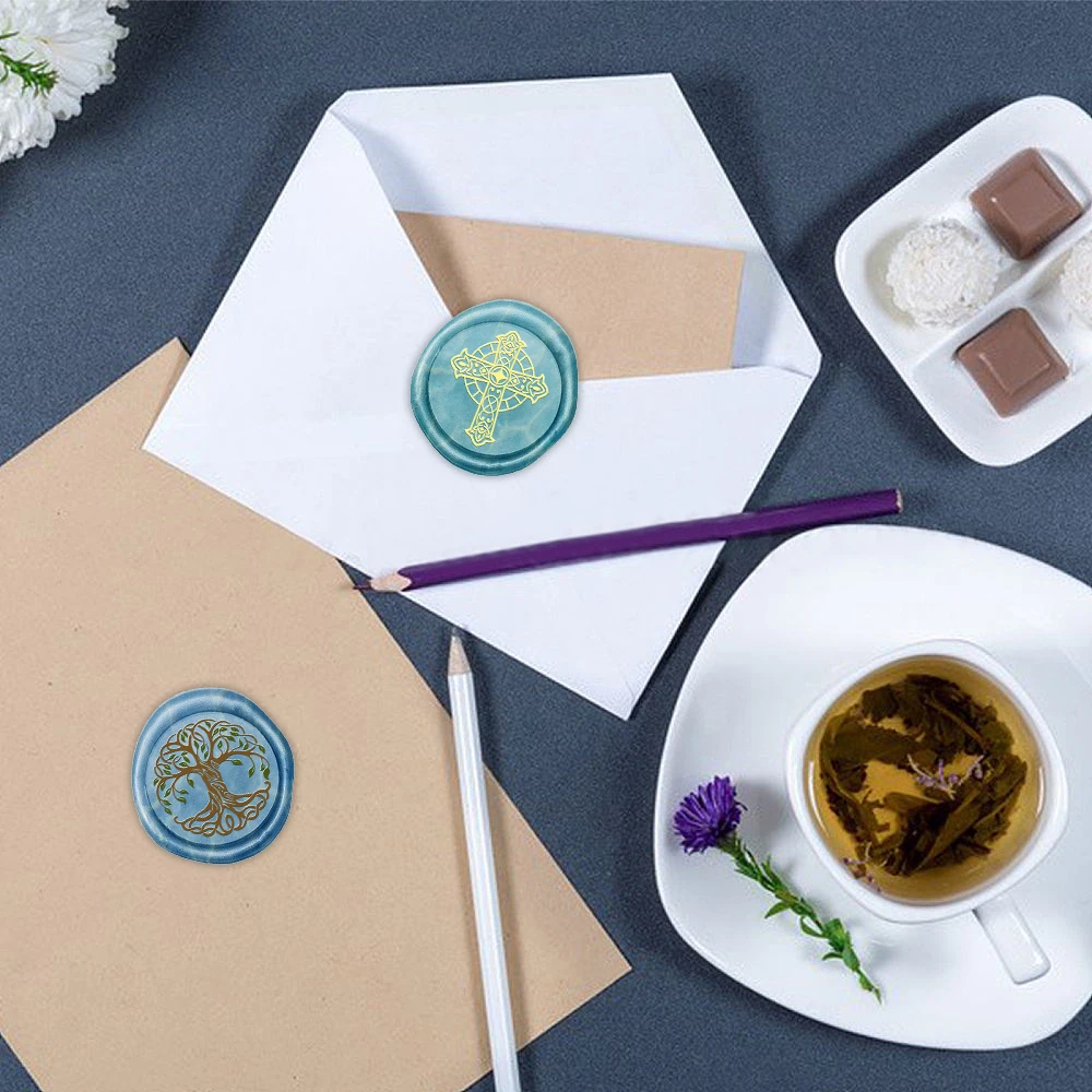 Creative Moon Rabbit Cross Dra - огляд і ціна Wax Seal Stamp Set